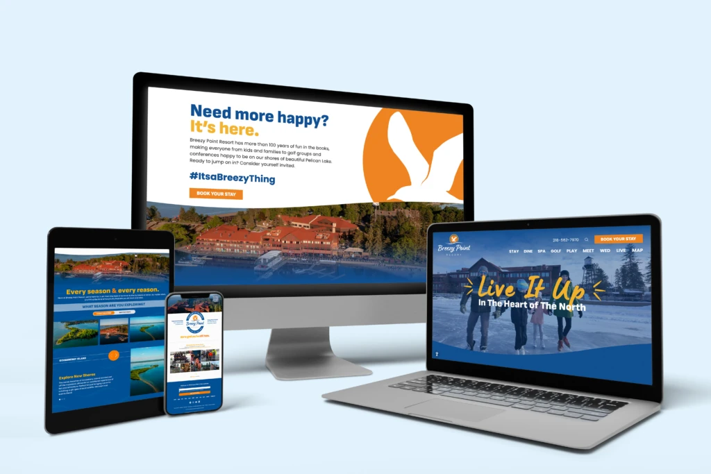 Breezypointresortwebsitemockup